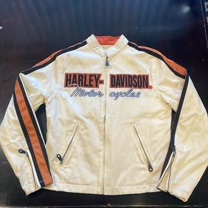 Y2K/Early 2000’s Harley Davidson nylon riding jacket women’s XS